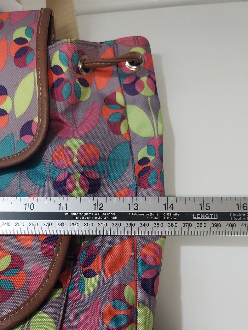 NWT Lily Bloom Floral Backpack - Picture 7 of 8